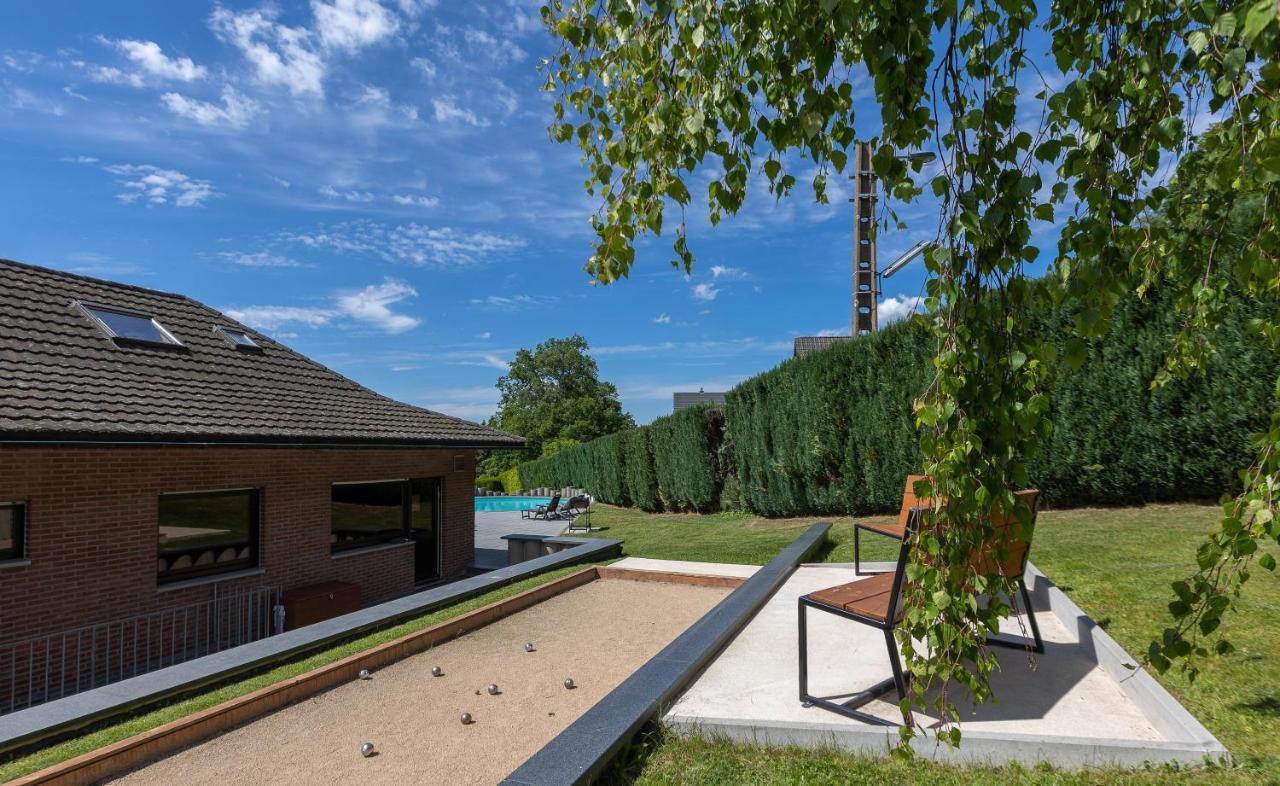 Luxueuse Et Spacieuse Villa Avec Sauna Et Piscine 马尔梅迪 外观 照片